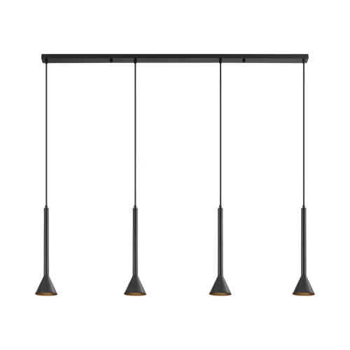 BRY-P011S-4H-4xGU10-BLC-PENDANT LIGHT