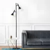 BRY-P011T-2H-2xGU10-BLC-FLOOR LAMP