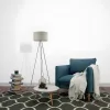 BRY-F003T-1H-1xE27-GRY-FLOOR LAMP