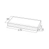 BRY-100W-24VDC-IP67-LED POWER SUPPLY