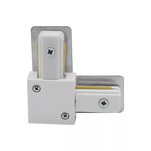 BRY-L-2WRS-WHT-TRACK RAIL CONNECTOR