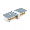 BRY-MIDDLE-2WRS-WHT-TRACK RAIL CONNECTOR