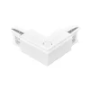 BRY-L-4WRS-WHT-TRACK RAIL CONNECTOR