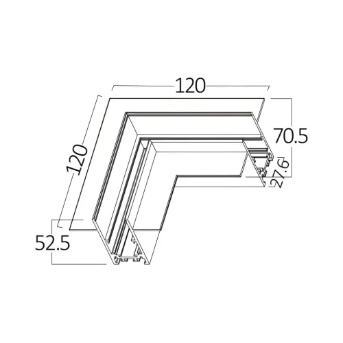 BRY-M20A-TR01-1-BLC-MAG.RAIL CORNER