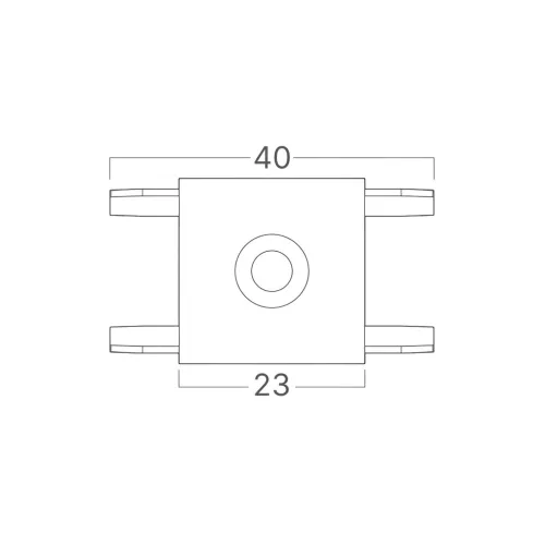 BRY-S20B-SR02-48VDC-BLC-MAG.STRAIGHT CONNECTOR