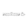 BRY-M20-ST01-48VDC-2-WHT-MAG.STRAITH CONNECTOR