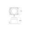 BRY-IPLINE-1 WAY-WO/CABLE-TPE-IP44- SOCKET