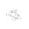 BRY-XLINE-HR3-3WAY-W/CP-EU-SOCKET