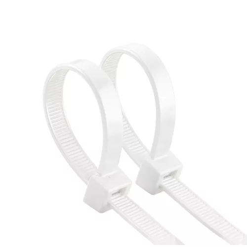 BRY-4,8x370mm-100pcs/bag-PA66-WHT-CABLE TIES