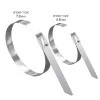 BRY-4,6x360mm-50pcs/bag-304 SS-SLV-CABLE TIES