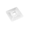 BRY-28x28mm-100pcs/bag-PA66-WHT-CABLE TIES MOUNT PAD