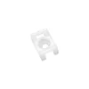 BRY-16x10,7-100pcs/bag-PA66-WHT-CABLE TIES SCREW MOUNT