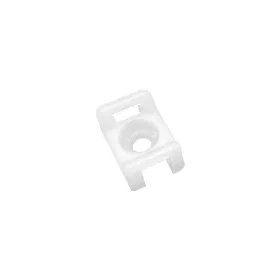 BRY-16x10,7-100pcs/bag-PA66-WHT-CABLE TIES SCREW MOUNT
