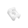 BRY-21,3x15,3-100pcs/bag-PA66-WHT-CABLE TIES SCREW MOUNT