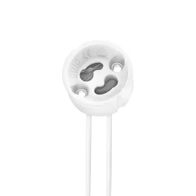 BRY-GU10-15CM-CRM-CERAMIC LAMPHOLDER