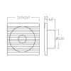 BRY-ELK-FAN-120MM-5"-SQR-EXHAUST FAN