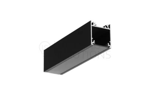 TOPMET LED-profil LINEA20 EF/TY 1000 mm eloxált fekete