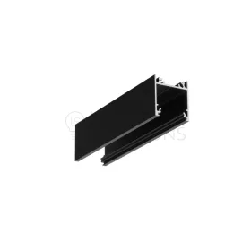 TOPMET LED-profil LINEA20 EF/TY 2000 mm eloxált fekete