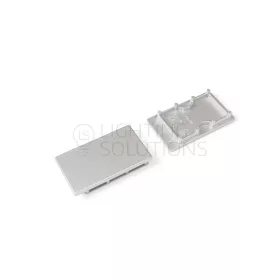 TOPMET Végzáró LINEA20-E7 ezüst - kiszerelés (1 pár)