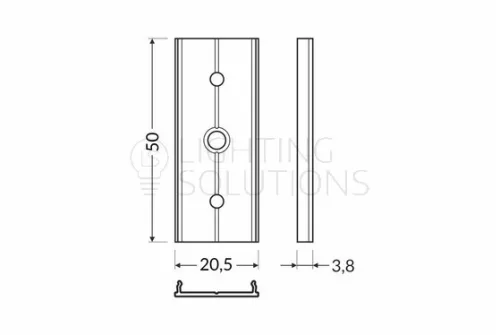 TOPMET toldó T FIX16 5cm-es toldáshoz