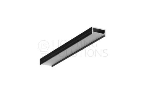 TOPMET LED-profil BEGTON12 J/S 2000 mm eloxált fekete