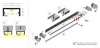 TOPMET LED-profil BEGTON12 J/S 2000 mm eloxált fekete