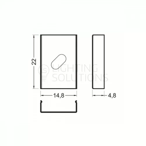 TOPMET rögzítő S flexible inox - kiszerelés (1 pár)