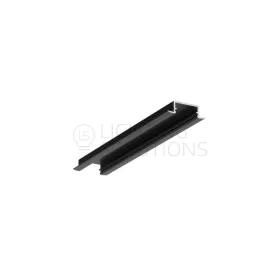 TOPMET LED-profil BEGTIN12 J/S 2000 mm eloxált fekete