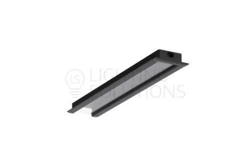 TOPMET LED-profil BEGTIN12 J/S 2000 mm eloxált fekete