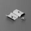 [OUTLET] TOPMET rögzítő U6 inox  - kiszerelés (1 pár)