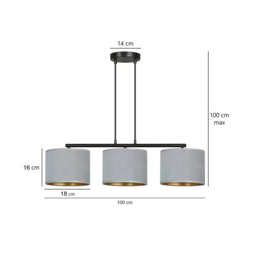 HILDE 3 BL GRAY