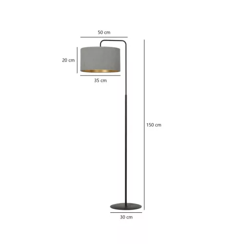 HILDE LP1 BL GRAY