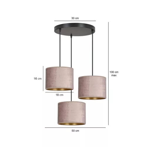 HILDE 3 BL PREMIUM ROSE