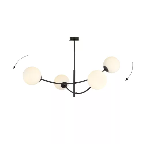 HUNTER 4 BLACK/OPAL