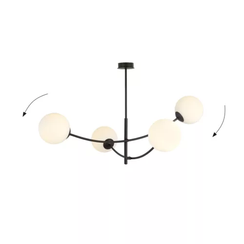 HUNTER 4 BLACK/OPAL
