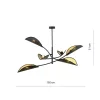LOTUS 6 BLACK/GOLD