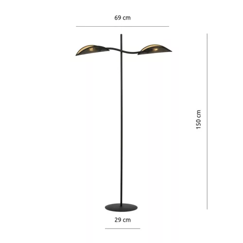 LOTUS LP2 BLACK/GOLD