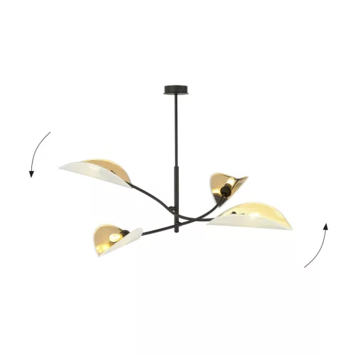LOTUS 4 WHITE/GOLD