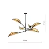 LOTUS 6 BLACK/RATTAN
