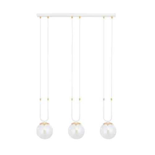 GLAM 3 WHITE/TRANSPARENT