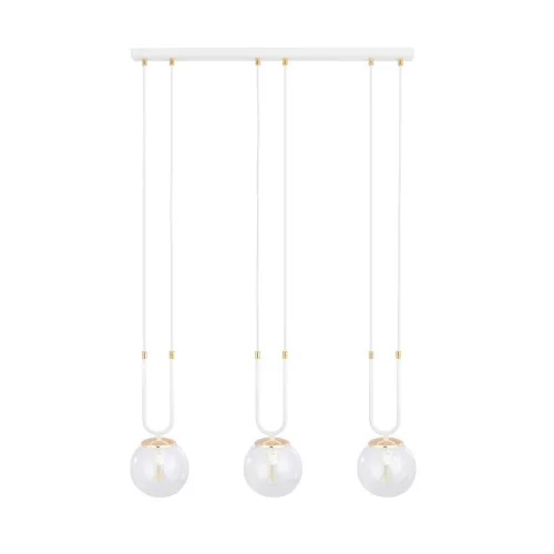 GLAM 3 WHITE/TRANSPARENT