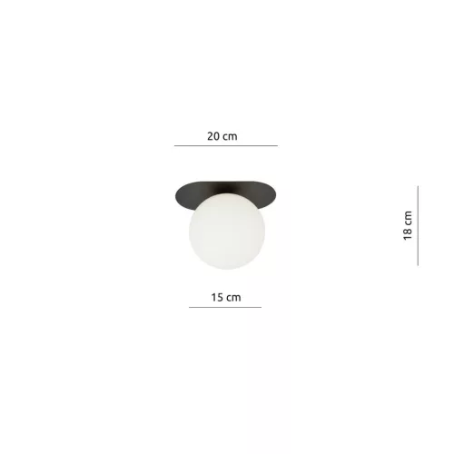 PLAZA 1 BLACK/OPAL