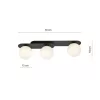 PLAZA 3 BLACK/OPAL
