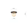 PLAZA 1 BLACK/MIODOWY