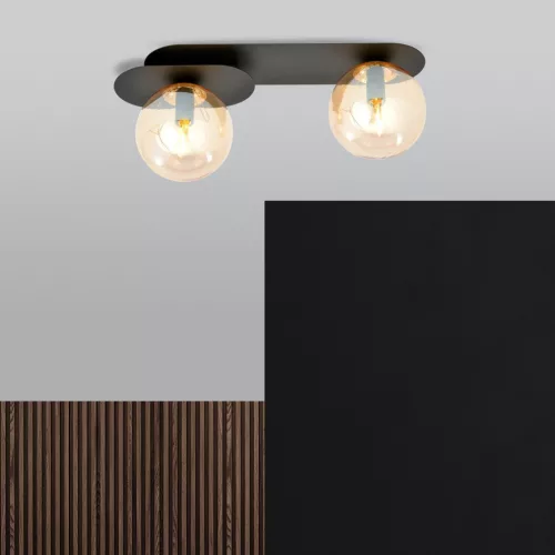 PLAZA 2 BLACK/MIODOWY