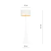 ESTRELLA LP1 WHITE/GOLD