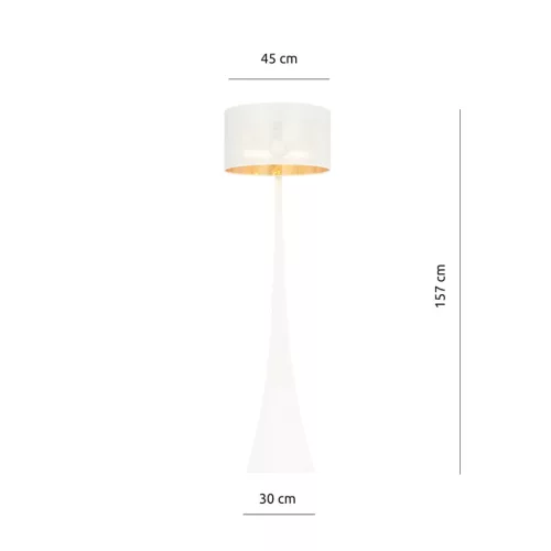 ESTRELLA LP1 WHITE/GOLD