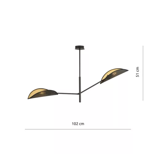 VENE 2 BLACK/GOLD