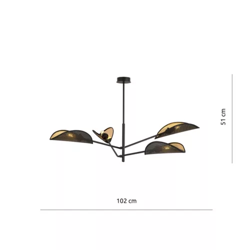 VENE 4 BLACK/GOLD