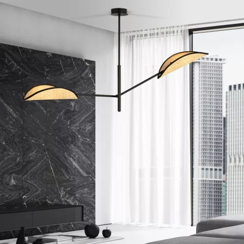 VENE 2 BLACK/RATTAN